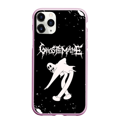 Чехол для iPhone 11 Pro матовый Ghostemane, цвет розовый