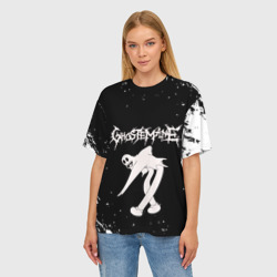 Женская футболка oversize 3D Ghostemane - фото 2