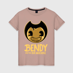 Женская футболка хлопок Bendy And The Ink Machine