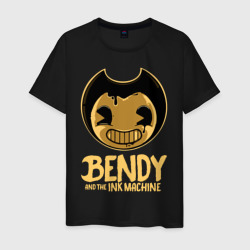 Мужская футболка хлопок Bendy And The Ink Machine