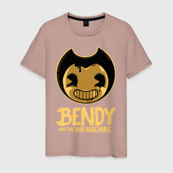 Мужская футболка хлопок Bendy And The Ink Machine