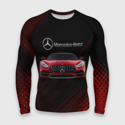 Мужской рашгард 3D Mercedes Benz AMG