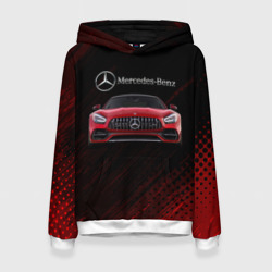 Женская толстовка 3D Mercedes Benz AMG