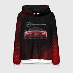 Мужская толстовка 3D Mercedes Benz AMG