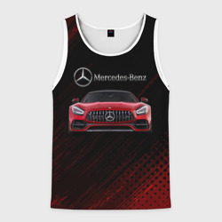 Мужская майка 3D Mercedes Benz AMG