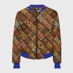 Женский бомбер 3D Славянская символика