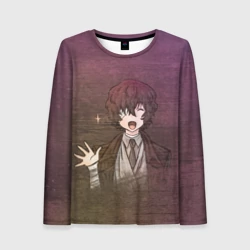 Женский лонгслив 3D Дазай Осаму