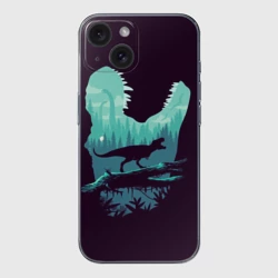 Чехол для iPhone 15 силиконовый с защитой камеры T-Rex