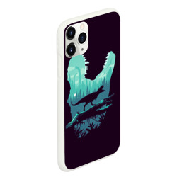 Чехол для iPhone 11 Pro Max матовый T-Rex - фото 2