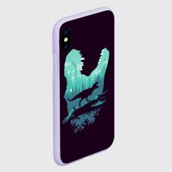 Чехол для iPhone XS Max матовый T-Rex - фото 2