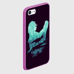 Чехол для iPhone 5/5S матовый T-Rex - фото 2