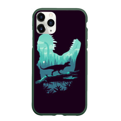 Чехол для iPhone 11 Pro матовый T-Rex