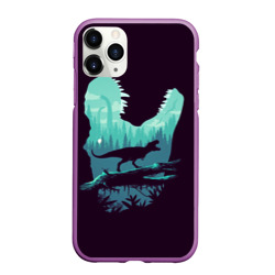 Чехол для iPhone 11 Pro Max матовый T-Rex