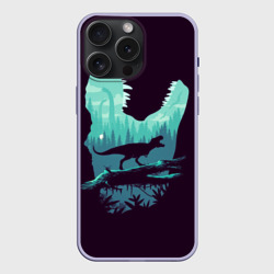 Чехол силиконовый для Apple iPhone 15 Pro Мax матовый T-Rex