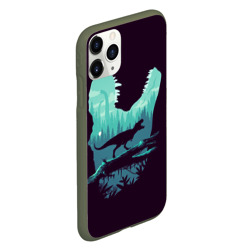 Чехол для iPhone 11 Pro матовый T-Rex - фото 2