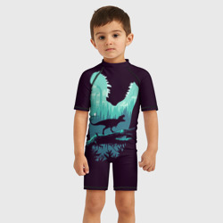 Детский купальный костюм 3D T-Rex - фото 2