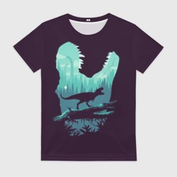 Женская футболка 3D T-Rex
