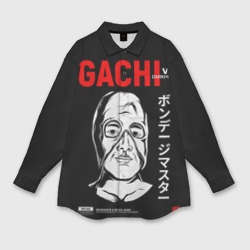 Женская рубашка oversize 3D Gachimuchi Van Darkholm