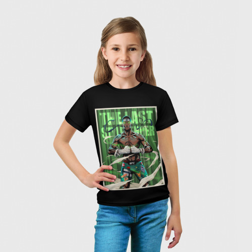 Детская футболка 3D Исраэль Адесанья, цвет 3D печать - фото 5