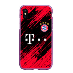 Чехол для iPhone XS Max матовый Bayern Munchen Бавария