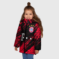 Зимняя куртка для девочек 3D Bayern Munchen Бавария - фото 2