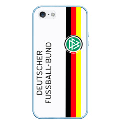 Чехол для iPhone 5/5S матовый Сборная Германия