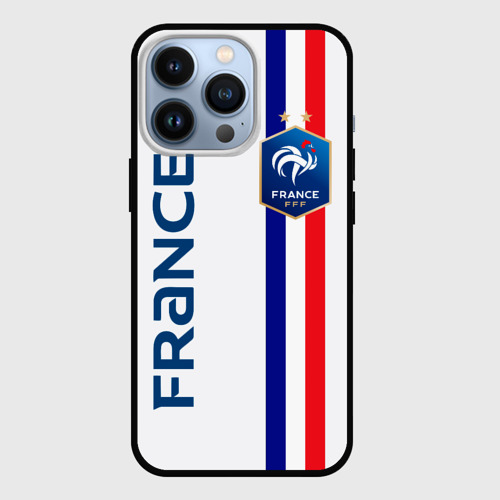 Чехол для iPhone 13 Pro Сборная франция, цвет черный