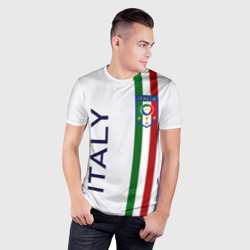 Мужская футболка 3D Slim Сборная италии - фото 2