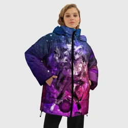 Женская зимняя куртка Oversize Дазай и Чуя - фото 2