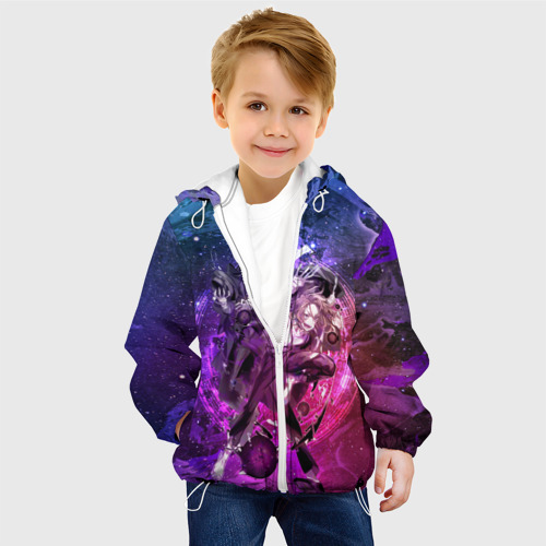 Детская куртка 3D Дазай и Чуя, цвет белый - фото 3