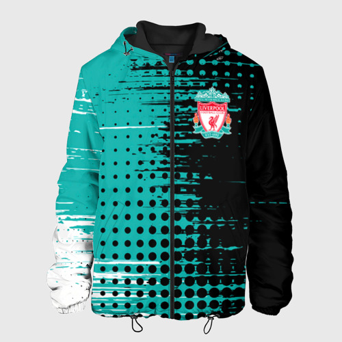 Мужская куртка 3D с принтом Liverpool \ Ливерпуль, вид спереди #2