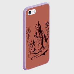 Чехол для iPhone 5/5S матовый Бог Шива - фото 2
