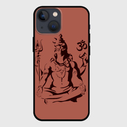Чехол для iPhone 13 mini Бог Шива