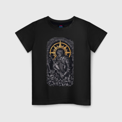 Детская футболка хлопок Dark Souls рыцарь душа пепла
