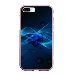 Чехол для iPhone 7Plus/8 Plus матовый Атом