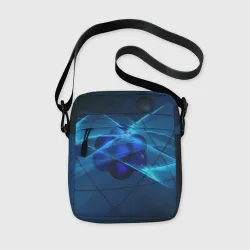 Сумка через плечо 3D Атом
