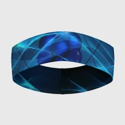 Повязка на голову 3D Атом