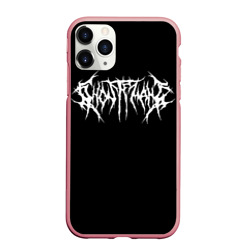 Чехол для iPhone 11 Pro Max матовый Ghostemane на спине