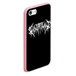 Чехол для iPhone 5/5S матовый Ghostemane на спине - фото 2