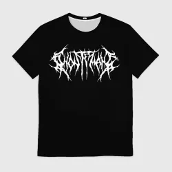 Мужская футболка 3D Ghostemane на спине