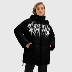 Женская зимняя куртка Oversize Ghostemane на спине - фото 2