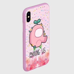 Чехол для iPhone XS Max матовый Among Us girl - фото 2