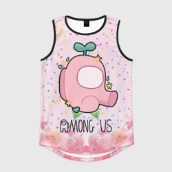 Мужская спортивная майка 3D Among Us girl