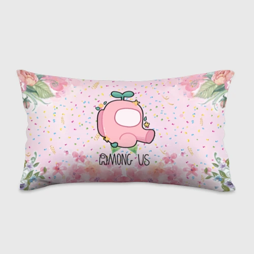 Подушка 3D антистресс Among Us girl