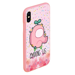 Чехол для iPhone XS Max матовый Among Us girl - фото 2