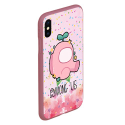 Чехол для iPhone XS Max матовый Among Us girl - фото 2