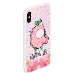 Чехол для iPhone XS Max матовый Among Us girl - фото 2