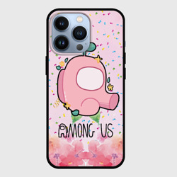 Чехол для iPhone 13 Pro Among Us girl