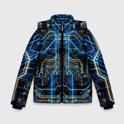 Зимняя куртка для мальчиков 3D Сircuit-$$$