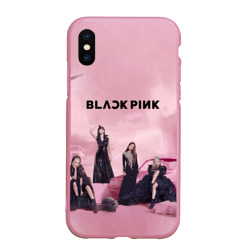 Чехол для iPhone XS Max матовый Blackpink x PUBG